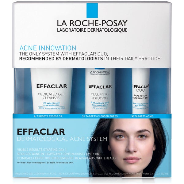 La Roche-Posay Effaclar Dermatological Acne Treatment System, 7.5 Fl. Oz.