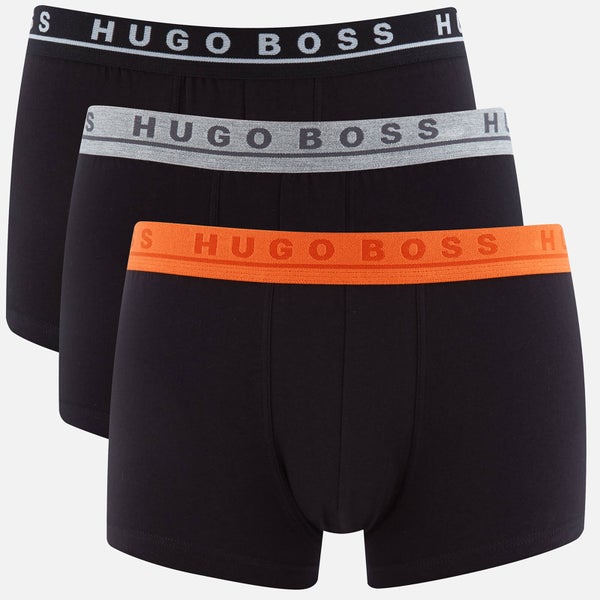 BOSS Hugo Boss Men's 3 Pack Trunks - Black