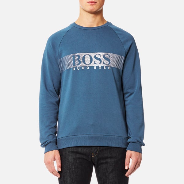 BOSS Hugo Boss Men's Long Sleeve Sweatshirt - Blue