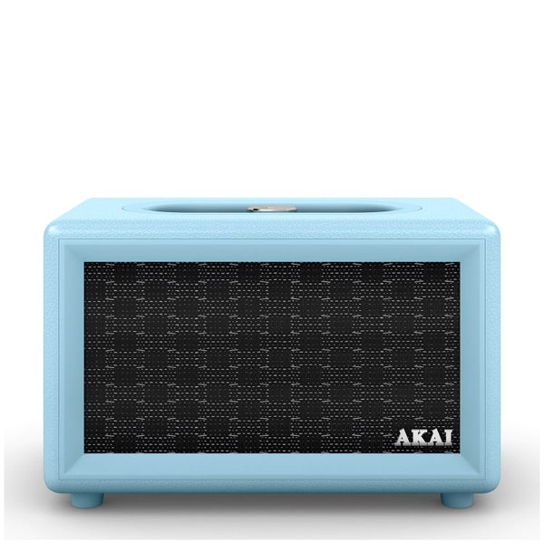 Akai Retro Bluetooth Speaker (2 x 12.5W) - Blue
