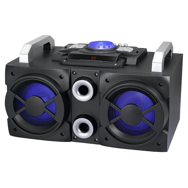 Akai 200W Ultimate Party Bluetooth Speaker (Includes Karaoke Microphone) - Black