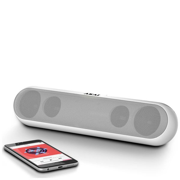 Akai XL Bluetooth Capsule Speaker - White