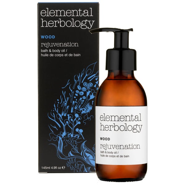 Huile de corps et de bain Wood Rejuvenation Elemental Herbology 145 ml