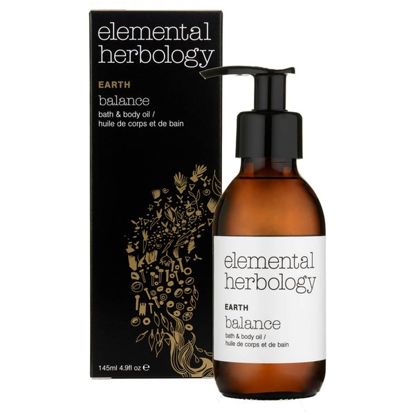 Elemental Herbology Earth Balance Bath and Body Oil olejek do kąpieli i ciała 145 ml