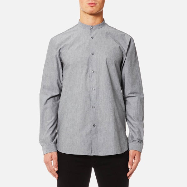 HUGO Men's Eddison Long Sleeve Shirt - Grey