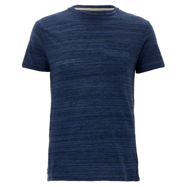 T-Shirt Homme Ferndale Threadbare - Bleu Denim