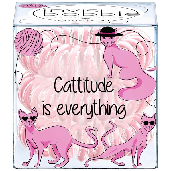 invisibobble Circus Collection ORIGINAL What's With The Cattitude?(인비지보블 서커스 컬렉션 오리지널 왓츠 위드 더 캣티튜드?) Hair Tie(헤어 타이)