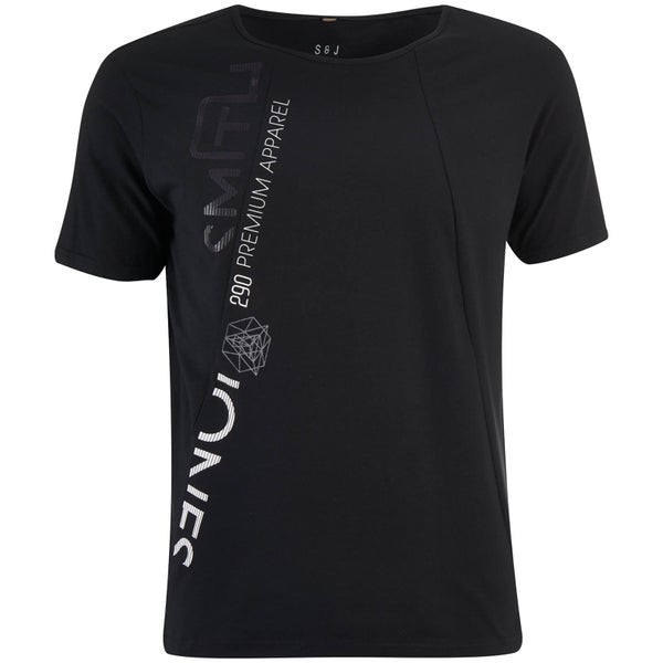 T-Shirt Homme Shematic Smith & Jones -Noir