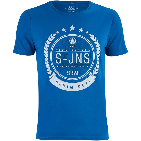 Smith & Jones Men's Hypoten T-Shirt - Classic Blue