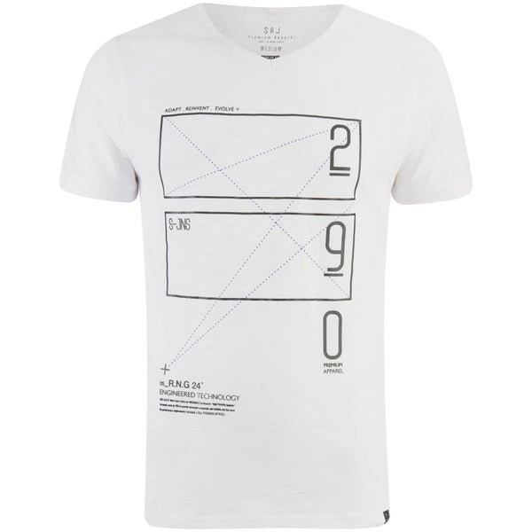 T-Shirt Homme Kapola Smith & Jones -Blanc