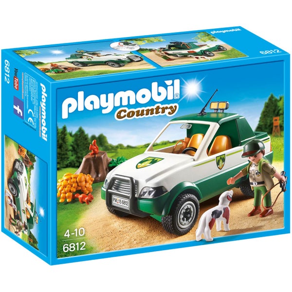 Garde forestier avec pick-up (6812) -Playmobil