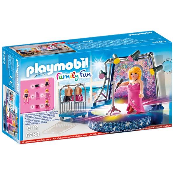 Scène avec artiste (6983) -Playmobil Family Fun
