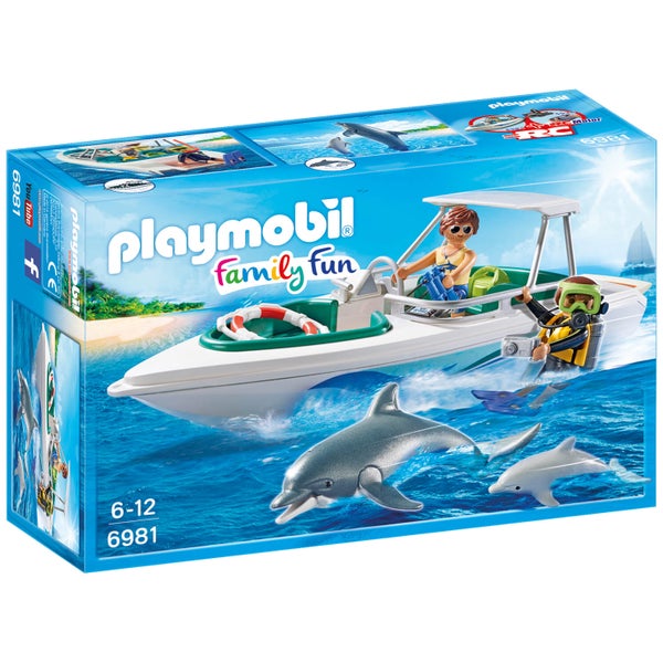 Playmobil Family Fun Diving Trip with Speedboat (6981)
