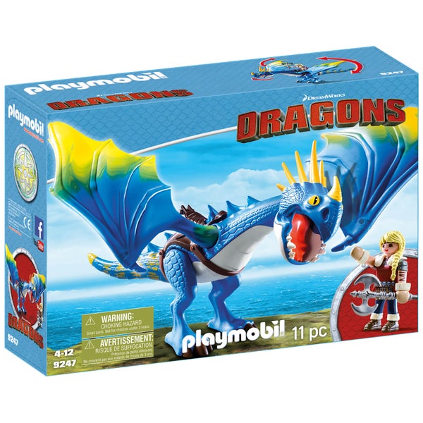 Astrid et Tempête - Playmobil Dragons (9247)