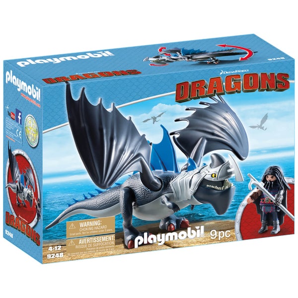 Drago avec dragon de combat - Playmobil Dragons (9248)