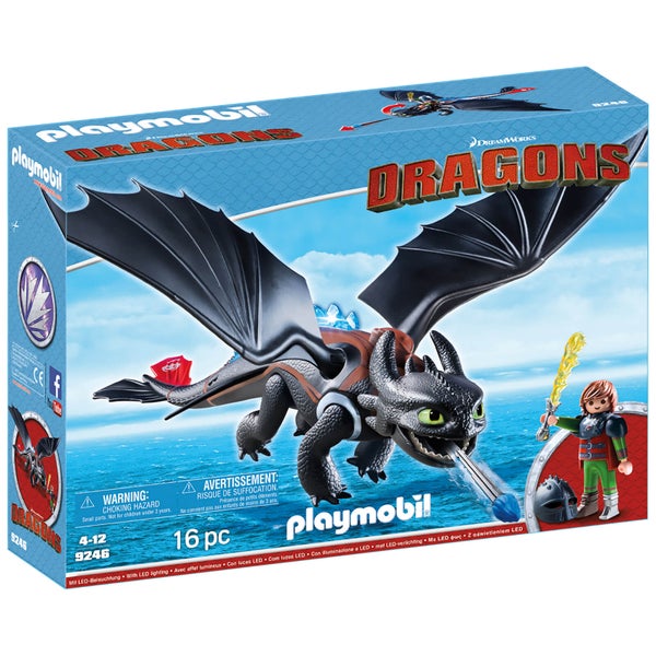 Playmobil How to Train Your Dragon: Hiccup with Toothless (9246)