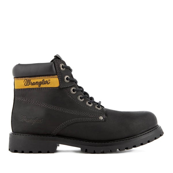 Wrangler Men's Hunter Lace Up Boots - Black