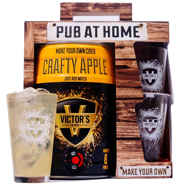 Victor's Drinks Pub At Home Crafty Apple