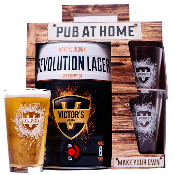Victor's Drinks Pub At Home Revolution Lager