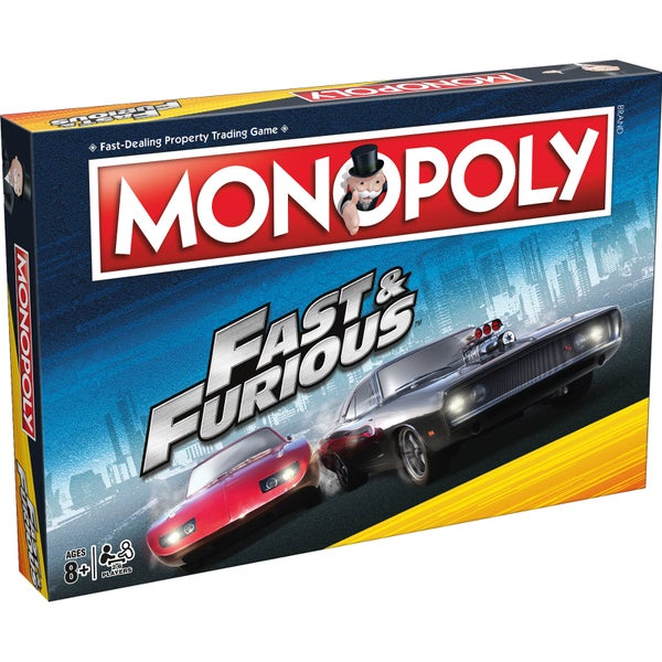 Monopoly Board Game - Fast & Furious Edition
