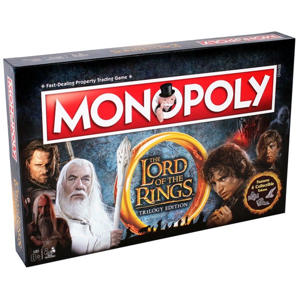 Monopoly Board Game - Lord of the Rings Edition