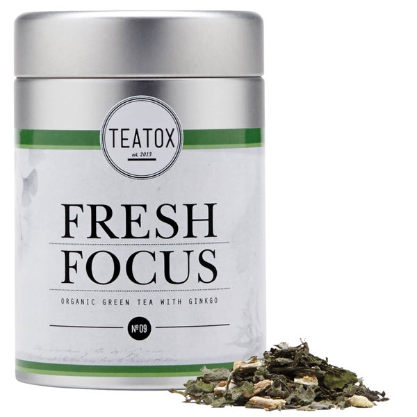 Teatox Fresh Focus Organic Green Tea with Ginkgo (70g)