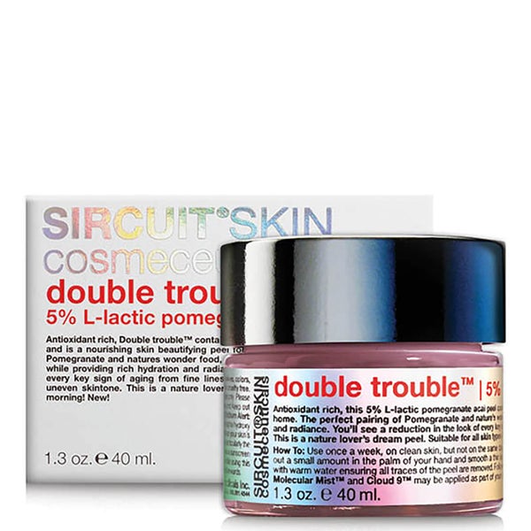 SIRCUIT Skin Double Trouble 5% L-Lactic Pomegrante Acai Peel