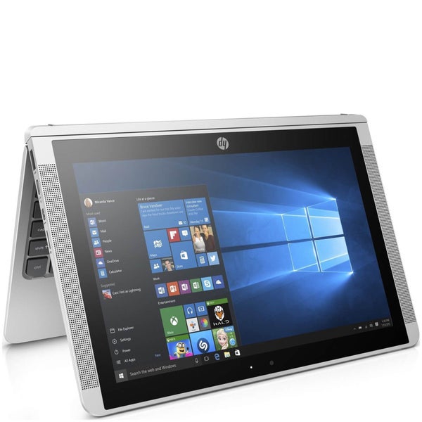 HP 10-P008NA 10.1" Touch-Screen Laptop (Intel Atom x5-Z8350, 2GB, 32GB, 1.44GHz, Windows 10) - White - Manufacturer Refurbished