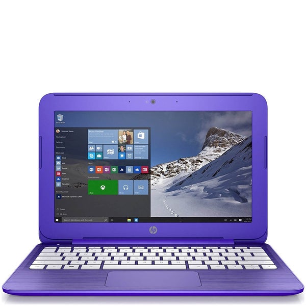 HP 11-R001NA 11.6"" Laptop (Intel Celeron N3050, 2GB, 32GB, 1.6GHz, Windows 10) - Violet - Manufacturer Refurbished
