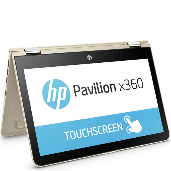 HP 11-U004NA 11.6"" Touch-Screen Laptop (Intel Pentium N3710, 4GB, 1TB, 1.6GHz, Windows 10) - Gold - Manufacturer Refurbished