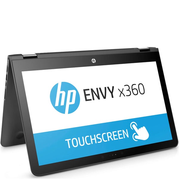 HP 15-AR002NA 15.6"" Touch-Screen Laptop (AMD Dual-Core A9-9410, 8GB, 256GB, 2.9GHz, Windows 10) - Ash Black - Manufacturer Refurbished