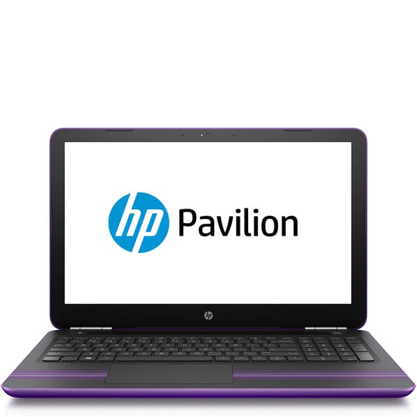 HP 15-AU105NA 15.6"" Laptop (AMD Dual-Core A9-9410, 8GB, 256GB, 2.9GHz, Windows 10) - Purple - Manufacturer Refurbished