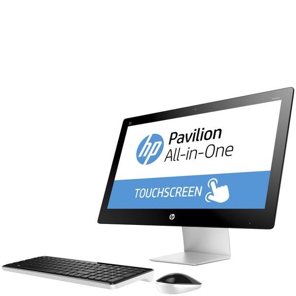 HP 23-Q230NA Touch-Screen Desktop (Intel Core i3 6100T, 8GB, 1TB, 2.5GHz, Windows 10) - Manufacturer Refurbished