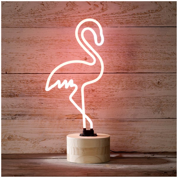 Flamingo Neon Table Lamp - Pink