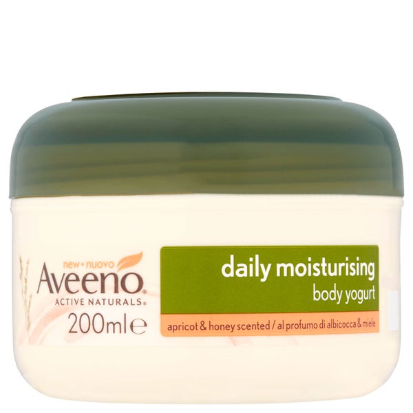 Yogur corporal hidratante diario de Aveeno - Apricot and Honey 200 ml