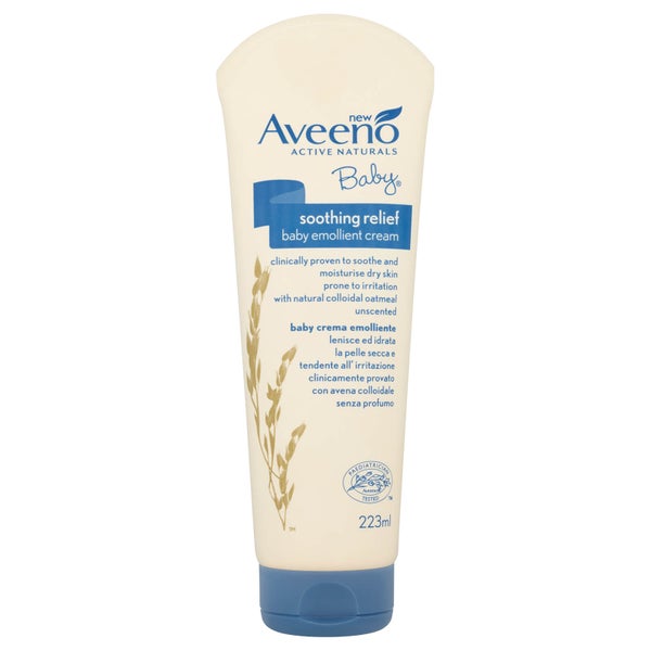 Смягчающий детский крем для тела Aveeno Baby Soothing Relief Emollient Cream 223 мл