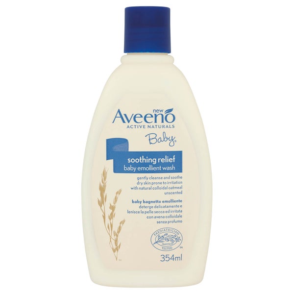 Смягчающее детское средство для мытья тела Aveeno Baby Soothing Relief Emollient Wash 354 мл