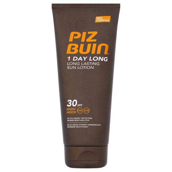 Piz Buin 1 Day Long Lasting Sun Lotion - High SPF30 200ml