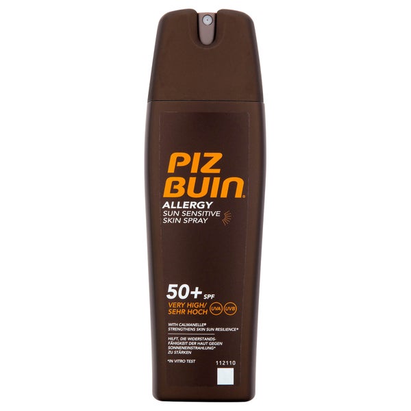 Piz Buin Allergy Sun Sensitive Skin Spray spray do skóry wrażliwej z bardzo wysokim filtrem przeciwsłonecznym SPF 50+ 200 ml