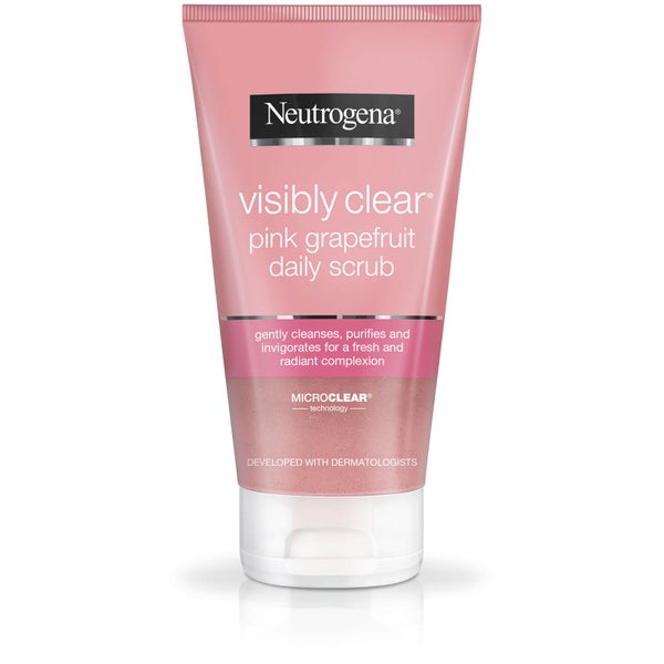 Neutrogena Visibly Clear esfoliante quotidiano al pompelmo rosa 150 ml