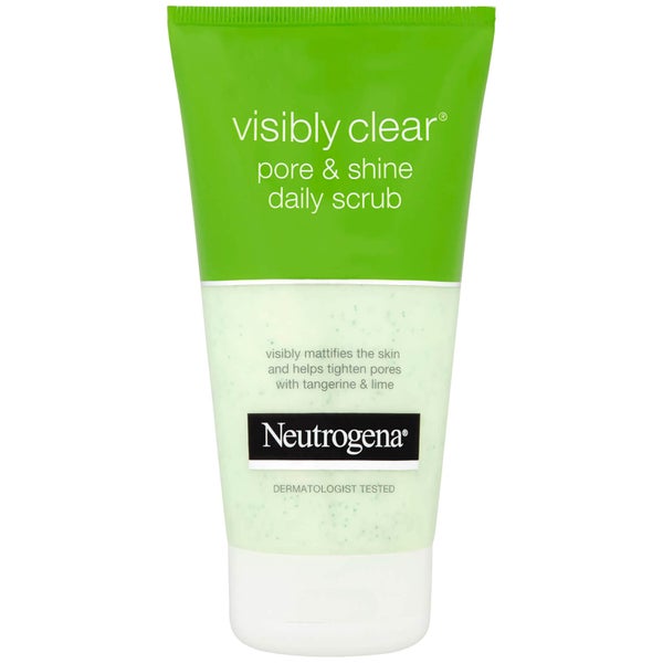 Скраб для ежедневного применения против блеска кожи и расширенных пор Neutrogena Visibly Clear Pore and Shine Daily Scrub 150 мл