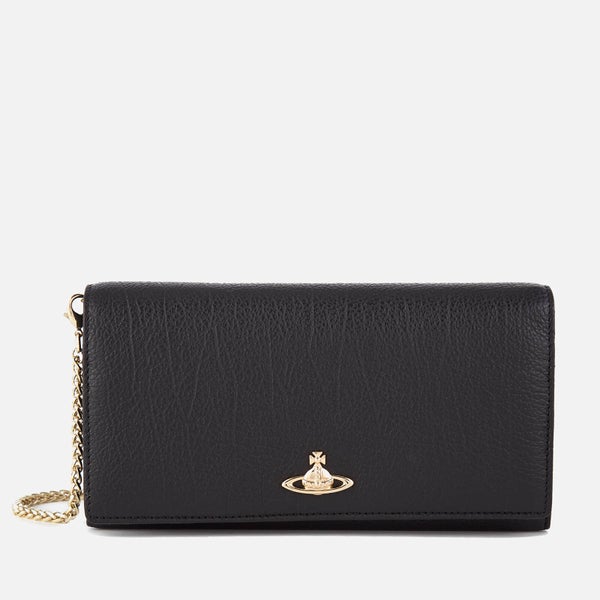 Vivienne Westwood Women's Balmoral Long Wallet with Chain - Black