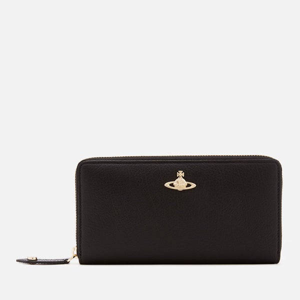 Vivienne Westwood Women's Balmoral Zip Around Wallet - Black