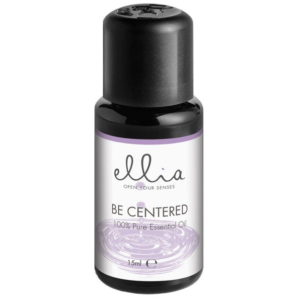 Ellia Aromatherapy Essential Oil Mix for Aroma Diffusers - Be Centered 15 ml