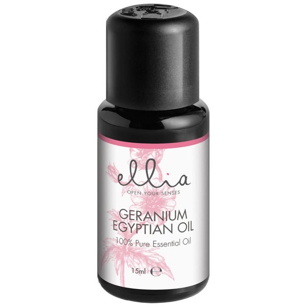 Ellia Aromatherapy Essential Oil Mix for Aroma Diffusers – Geranium 15 ml