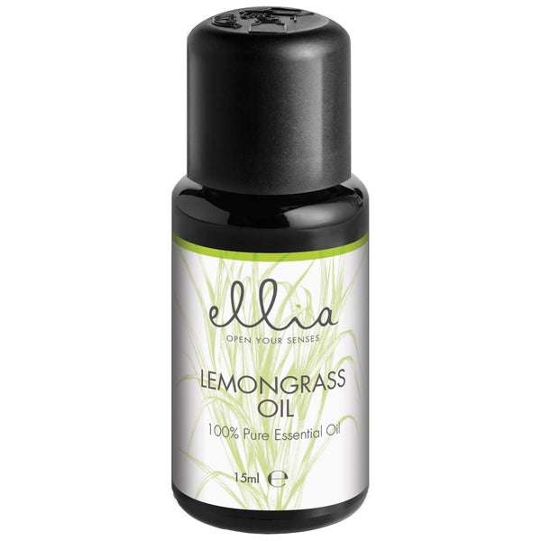 Ellia Aromatherapy Essential Oil Mix for Aroma Diffusers – Lemongrass 15 ml