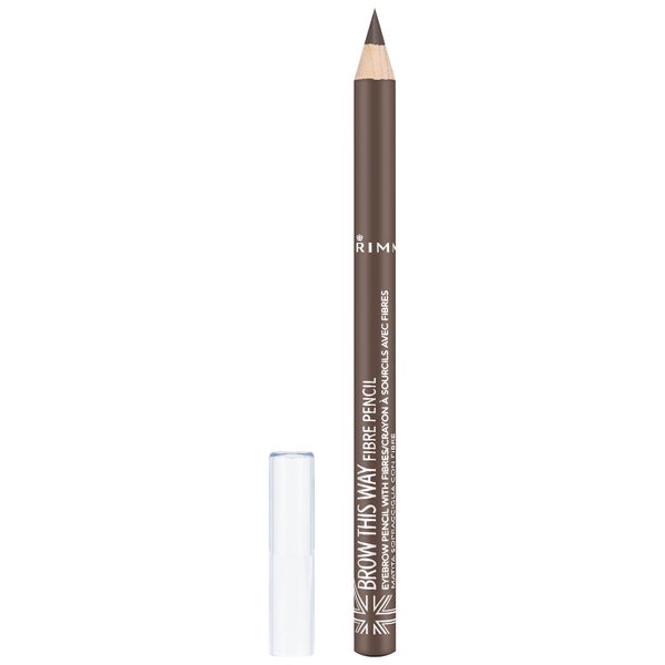 القلم الفايبر Brow This Way من Rimmel بحجم 1.1 جرام (ظلال متنوعة)