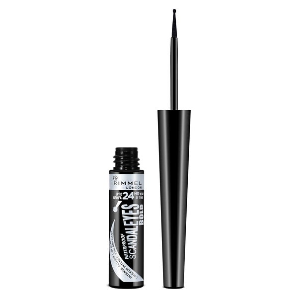 Eyeliner liquide Scandaleyes Rimmel - Black 2,5 ml
