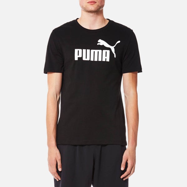 Puma Men's Essential No.1 Short Sleeve T-Shirt - Puma Black