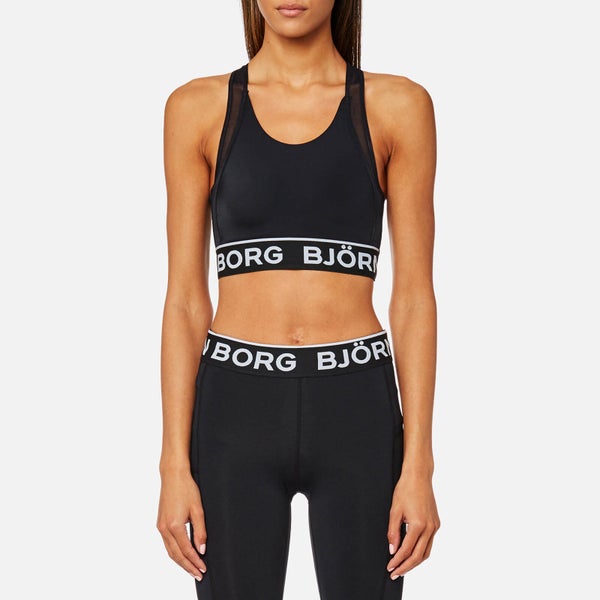 Bjorn Borg Women's Solids Bianca Sport Top - Black Beauty
